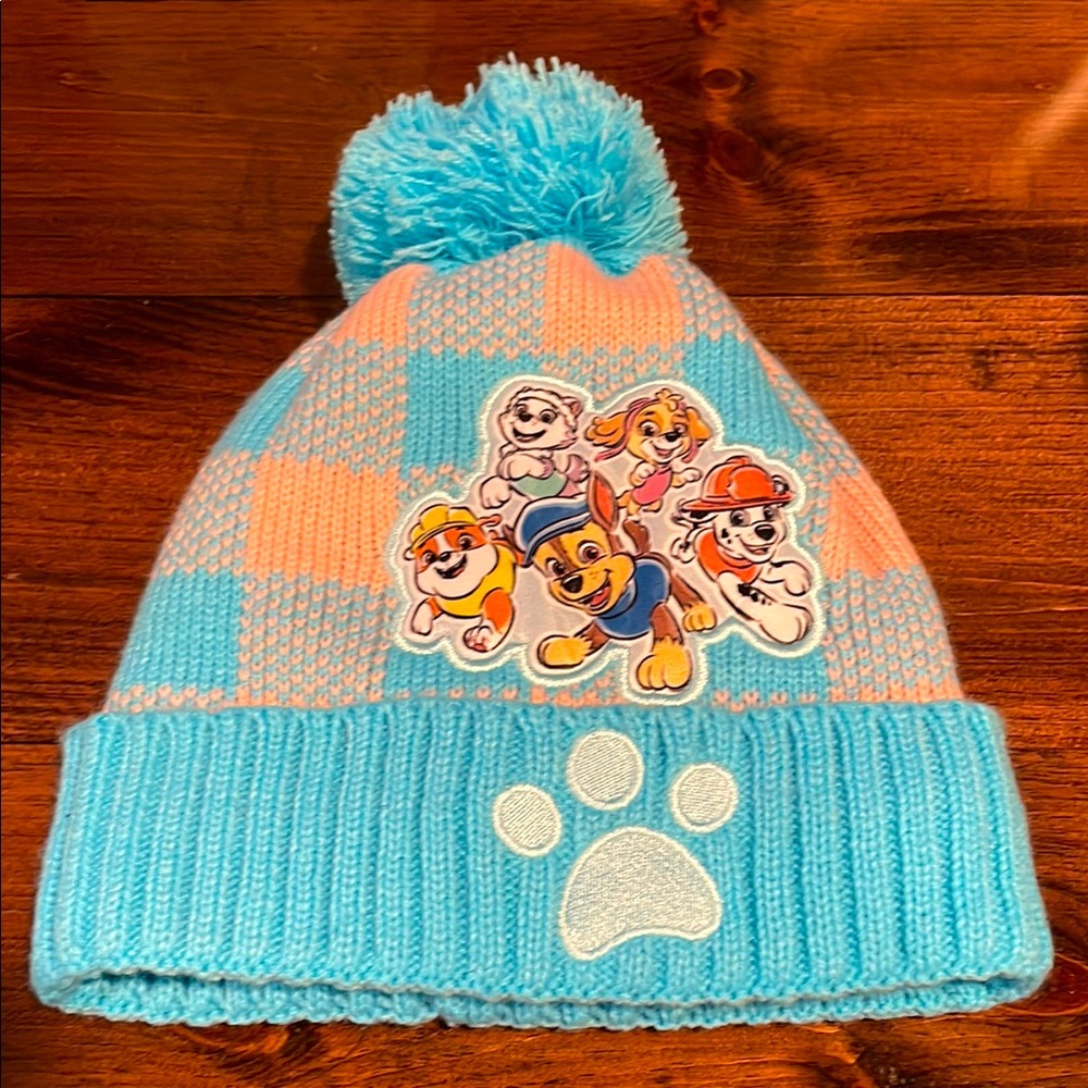 Nickelodeon paw patrol beanie snow hat